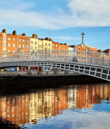 Skyline of Dublin City, Ireland